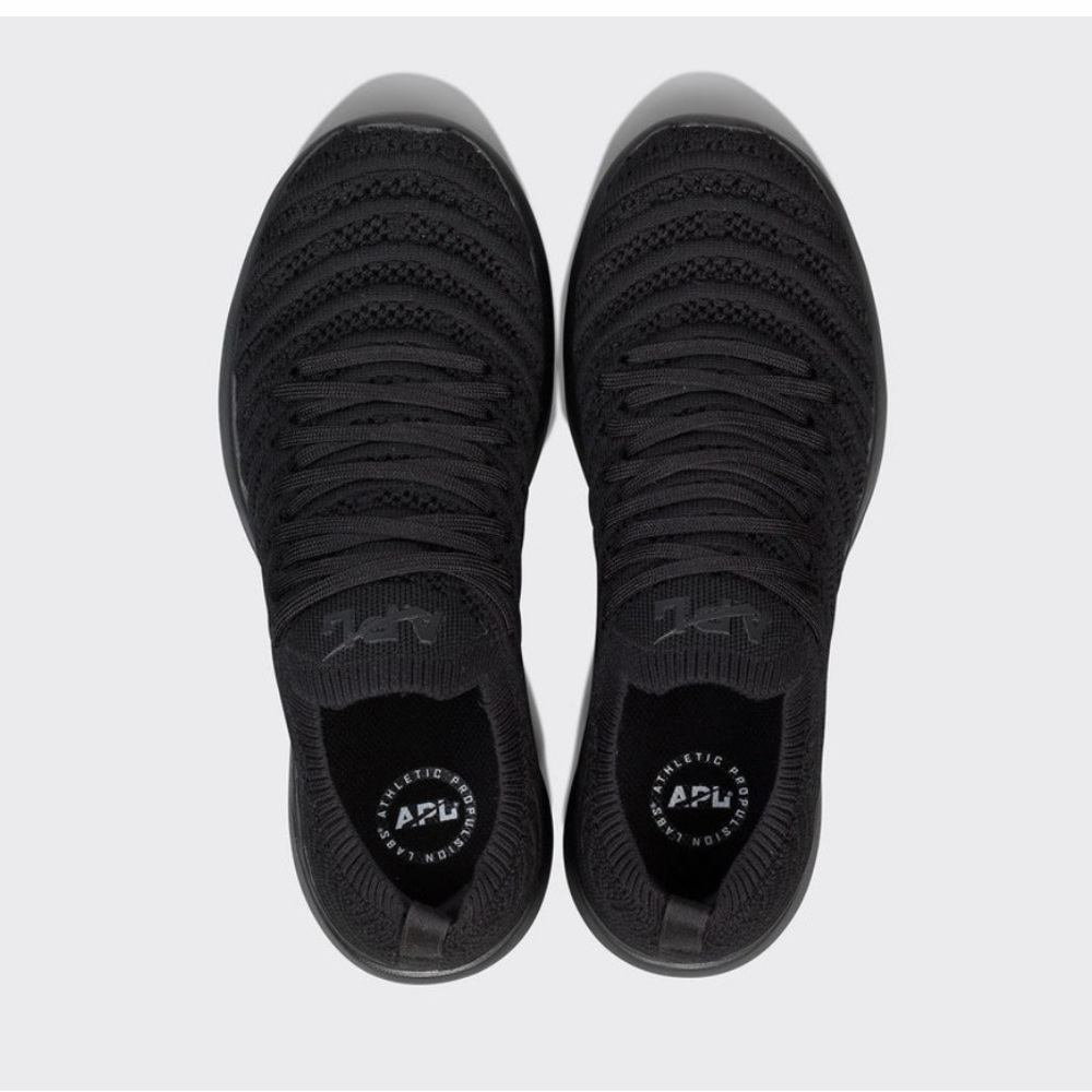 APL Men's TechLoom Wave Black Athletic Sneakers